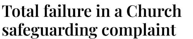 In the light of the debacle over #safeguarding in <a href="/churchofengland/">The Church of England</a> I'm going public to describe my recent awful treatment when complaining in <a href="/DioManchester/">Diocese of Manchester</a> and how it was dealth with by <a href="/BishManchester/">David Walker</a> and others. 
I do so in the hope of change🙏
retiredrector.blog/2024/11/13/tot…