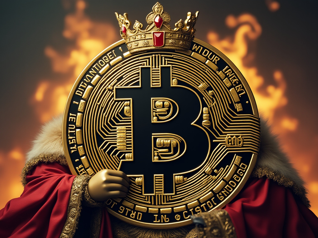 In the land of crypto, Bitcoin reigns supreme. #bitcoin #crypto #proverb