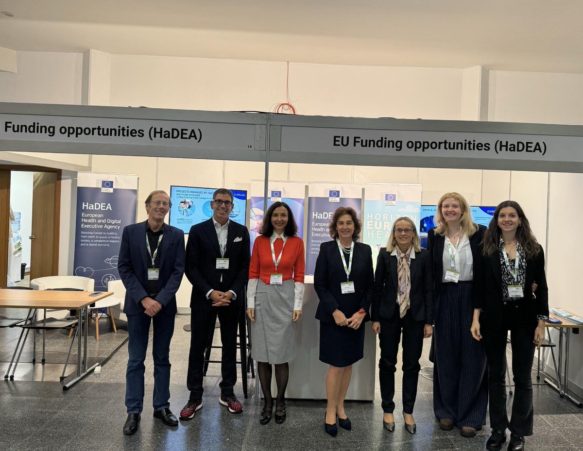 florinatelea's tweet photo. Pleasure to join DDG @LorenaBoix @marina_zanchi and #HaDEA colleagues at #EPH2024 to discuss the role and priorities of the EU in public health. https://t.co/yi8q9eGgrE
