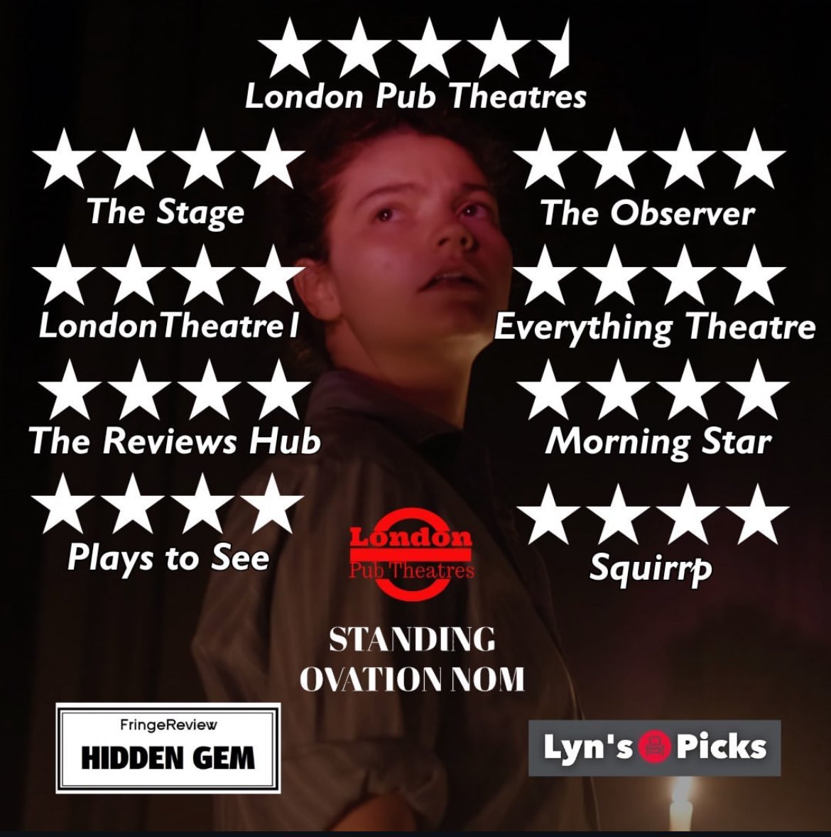 Week 3 of Burnt-Up Love is off to a flying start with ANOTHER sold out show.

There are still a handful of tickets left for the remainder of this week so don’t delay. 

<a href="/finborough/">Finborough Theatre</a> until 23 November.

finboroughtheatre.co.uk/production/bur…

#theatre #uktheatre #offwestendtheatre #londontheatre