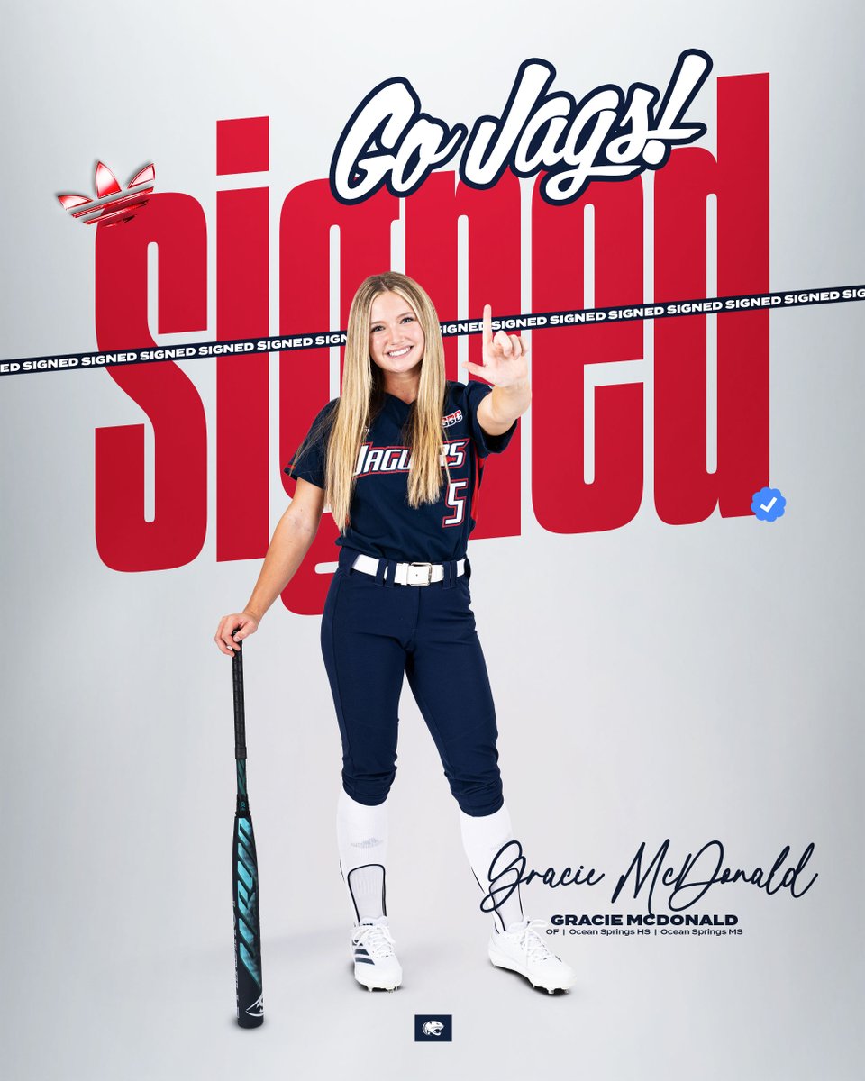 South Alabama Softball 🥎 (@southalabamasb) on Twitter photo Our final edition is also from the Gulf Coast!
<a href="/GracieM154/">Gracie McDonald</a>
- 2⃣x Clarion Ledger Dandy Dozen and all-state selection
- Holds single-season stolen base record for Ocean Springs (4⃣1⃣)
- MVP of Mississippi All-Star Game
#PlayForTheJ Our final edition is also from the Gulf Coast!
<a href="/GracieM154/">Gracie McDonald</a>
- 2⃣x Clarion Ledger Dandy Dozen and all-state selection
- Holds single-season stolen base record for Ocean Springs (4⃣1⃣)
- MVP of Mississippi All-Star Game
#PlayForTheJ