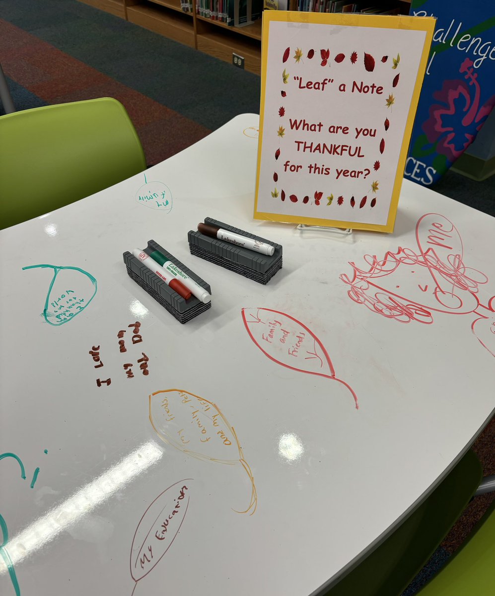 We are feeling thankful <a href="/SycamoreCreekES/">Sycamore Creek ES</a> !