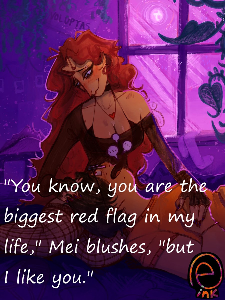 🚫💘
A quote from Anti-Cupid by Carlotta Cosmai
Illustration by <a href="/0zpng/">oz</a>