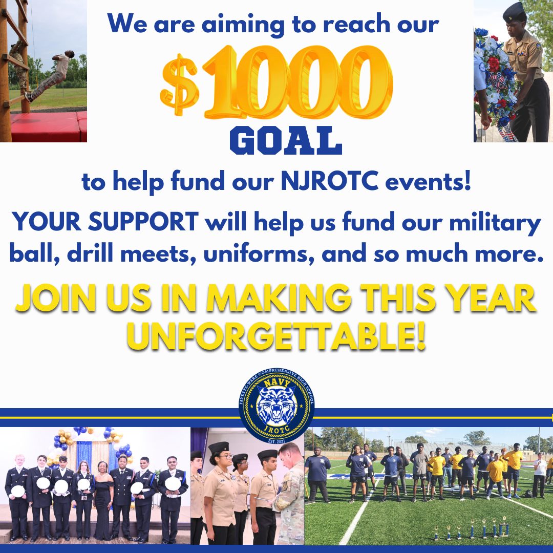 Help our FWCHS NJROTC reach their goal! Sale ends 11/15/2024!
popup.doublegood.com/s/jij8367t