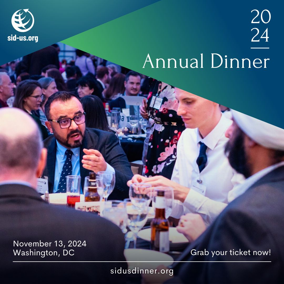 It's almost time for the 2024 #SIDUSDinner! 🥂 @GCCarrie will be hosting a fireside chat with Ellen Johnson Sirleaf, former president of Liberia, &amp; we will celebrate achievements in the #GlobalDev field. Looking forward to joining colleagues &amp; partners tonight! <a href="/sidunitedstates/">SID-US</a>