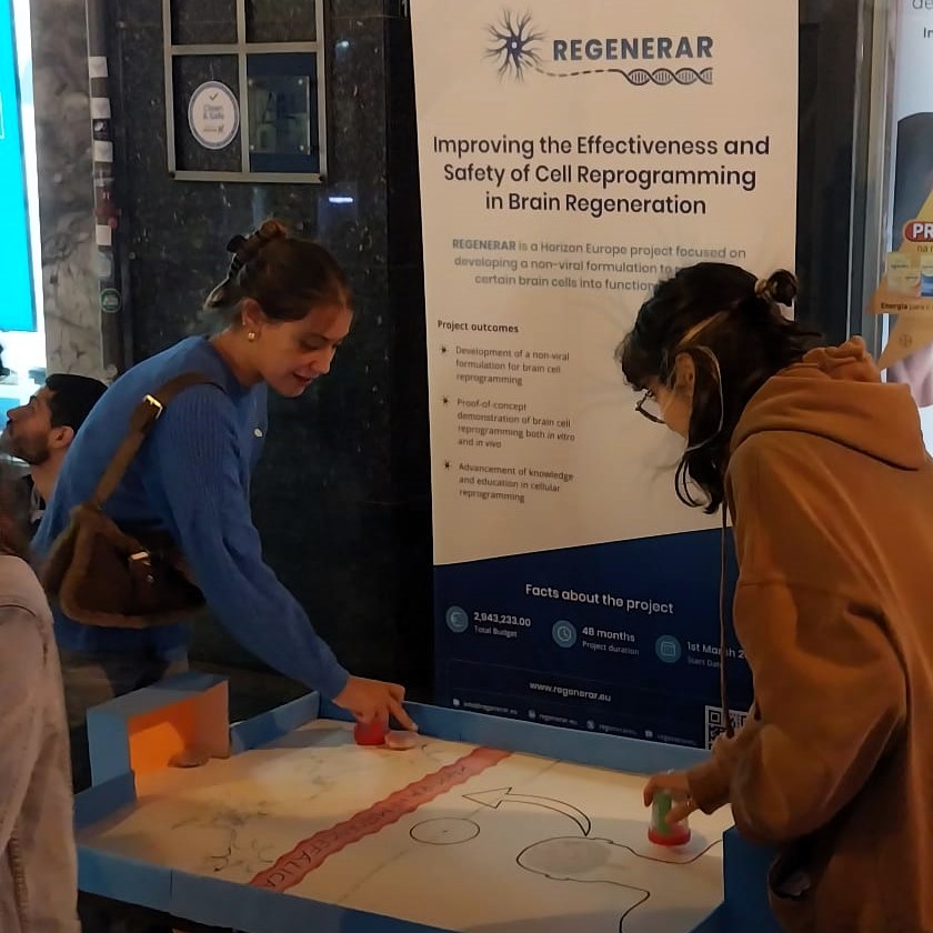 REGENERAR EU Project (@regenerareu) on Twitter photo 🌃The European Researcher’s Night, a science outreach initiative, took place in September in Coimbra. The Advanced Therapies Group of <a href="/UnivdeCoimbra/">Universidade de Coimbra</a> resented the REGENERAR project to the public. The activity included an informal presentation of the project and visual displays. 🌃The European Researcher’s Night, a science outreach initiative, took place in September in Coimbra. The Advanced Therapies Group of <a href="/UnivdeCoimbra/">Universidade de Coimbra</a> resented the REGENERAR project to the public. The activity included an informal presentation of the project and visual displays.