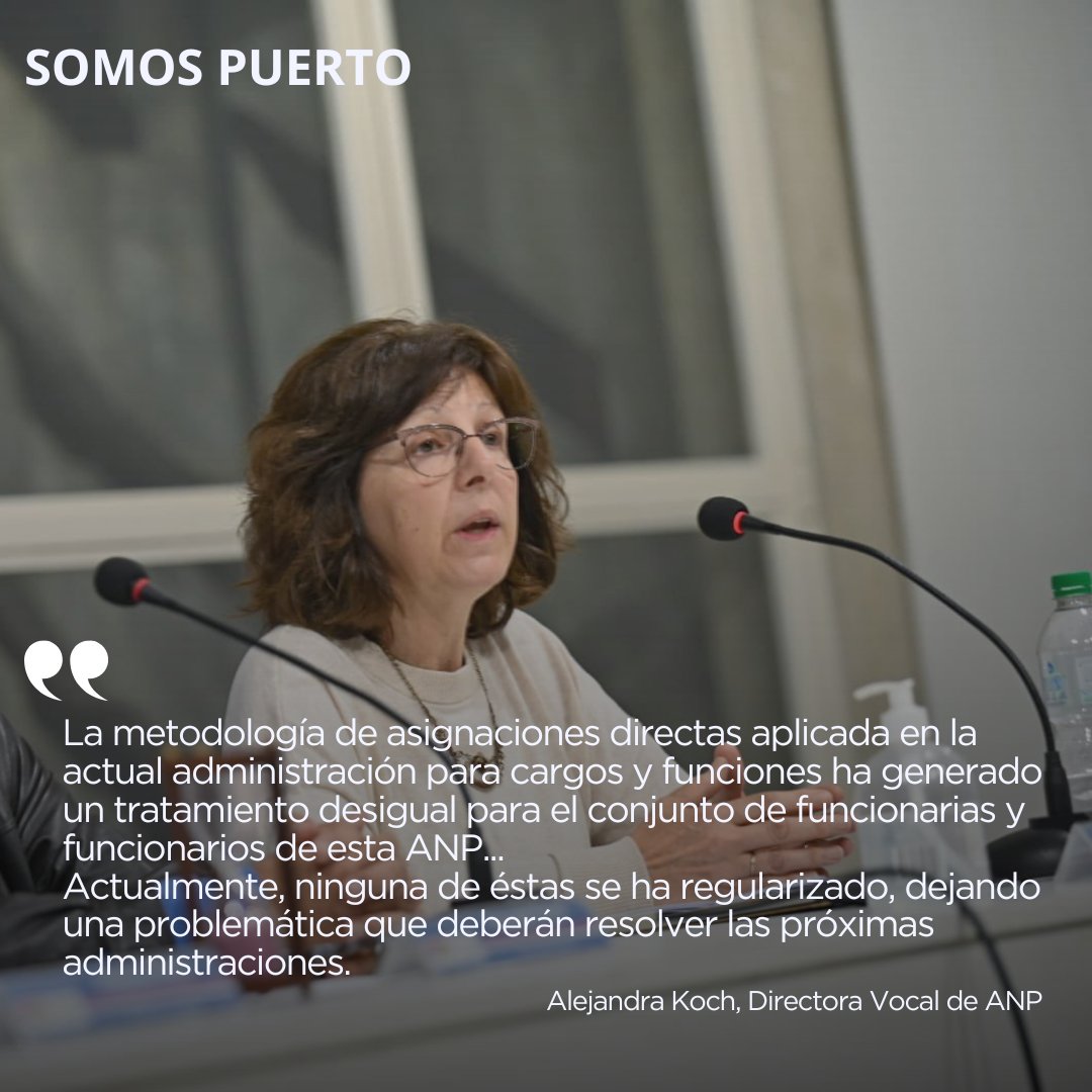PuertoSomos's tweet photo. En el análisis publicado por la Directora Vocal de la ANP hay una fuerte crítica sobre la actual gestión. https://t.co/BNkOdRhpNc https://t.co/k01rWP0VNa