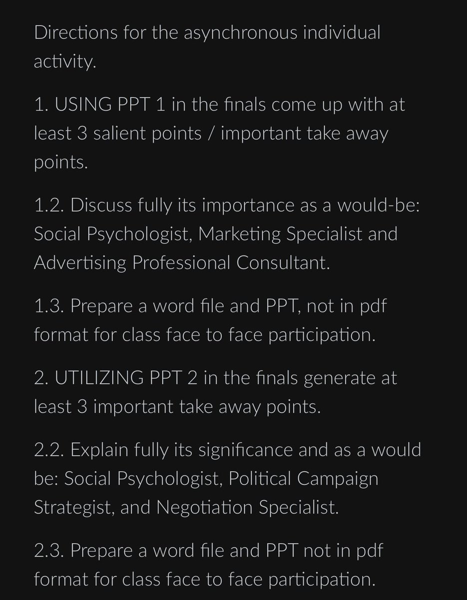 Lf commissioner

task: attached below
budget: 200 all in
dl: need asap huhu

1-2 ppt slides lang need as in pinaka simple lang kasi pang attendance lang naman