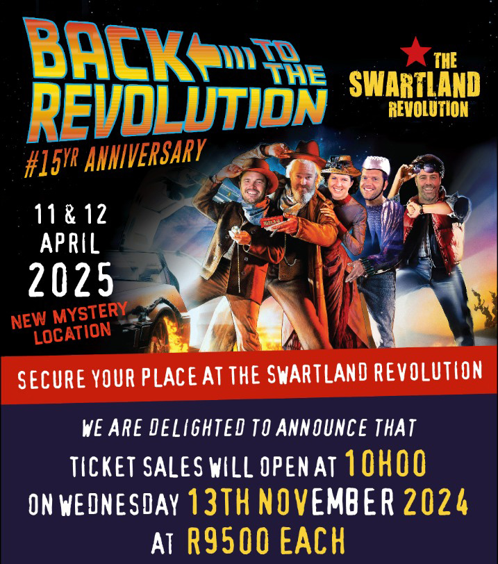 The Swartland Revolution Reunion #swartland