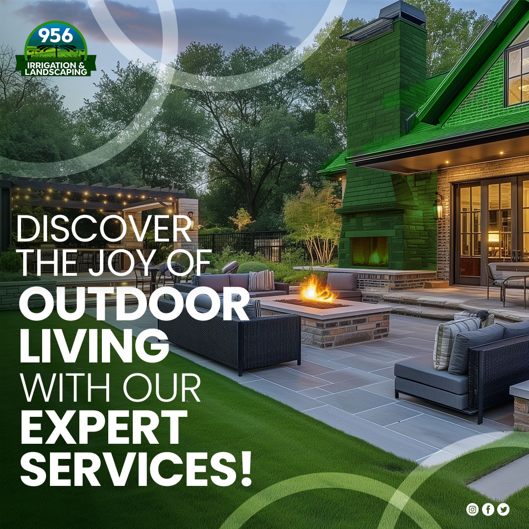 956Irrigation's tweet photo. Turn your outside area into a happy haven! With the assistance of our skilled services, you may design lovely patios and living spaces for entertaining.

𝐖𝐞𝐛: https://t.co/8tT1O2HxSm
𝐏𝐡: (956) 222-8866

#landscape #lawncare #lawn #garden #gardening #garden #gardeninspiration https://t.co/ir2yogLBNn