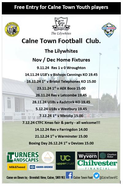 Calne Town FC Reserves tweet media
