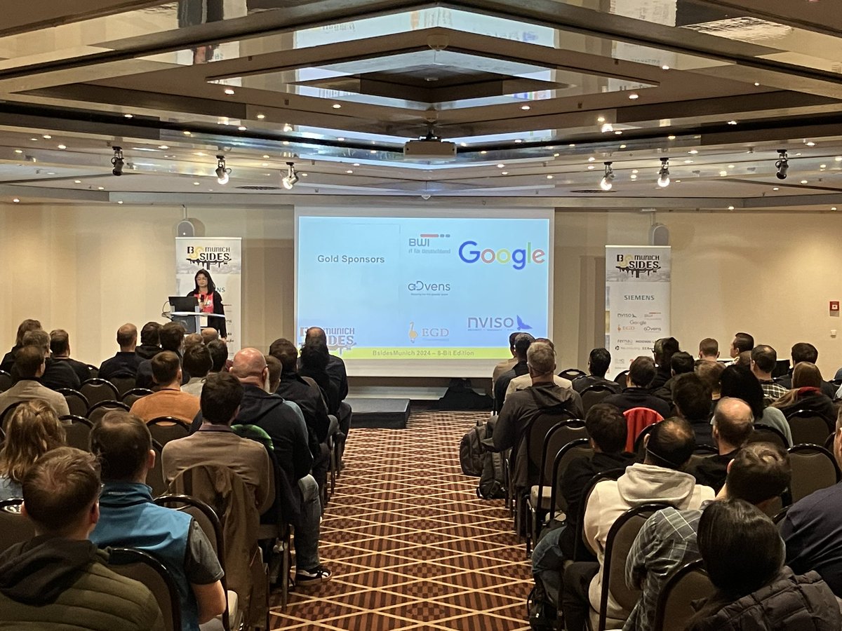 ITKnowledgeBnk's tweet photo. @BSidesMunich conference was great and this was confirmed also by our mini correspondents that sneaked at the event.

#BSides #Munich #security #events #itknowledgebank #mucsec https://t.co/mAs8trREJL