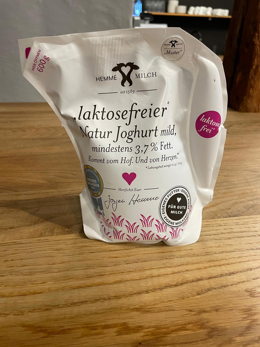 Hemme Milch was an impressive stop today learning about marketing milk products. Lots of knowledge and a goodie bag filled with samples! Thanks to Jefo for sponsoring lunch today on the #germanytour24!