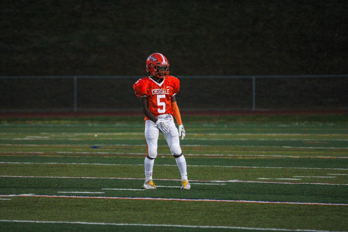 After four years the run is over. Thank you to everyone who has been by my side throughout this best four seasons of my life. Thank you Cherokee Football for the fantastic memories you have given me. Finished the year with 50 tackles, 2 INT 2 TD, and first team all conference.