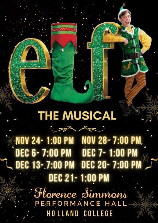 simonwrightjazz's tweet photo. Based on the 2003 film Elf starring Will Ferrell, this Revolution Dance Studio production of the Broadway hit Elf The Musical will surely be an experience like no other during the holiday season! Get your tickets! https://t.co/9mqxBvcKAo