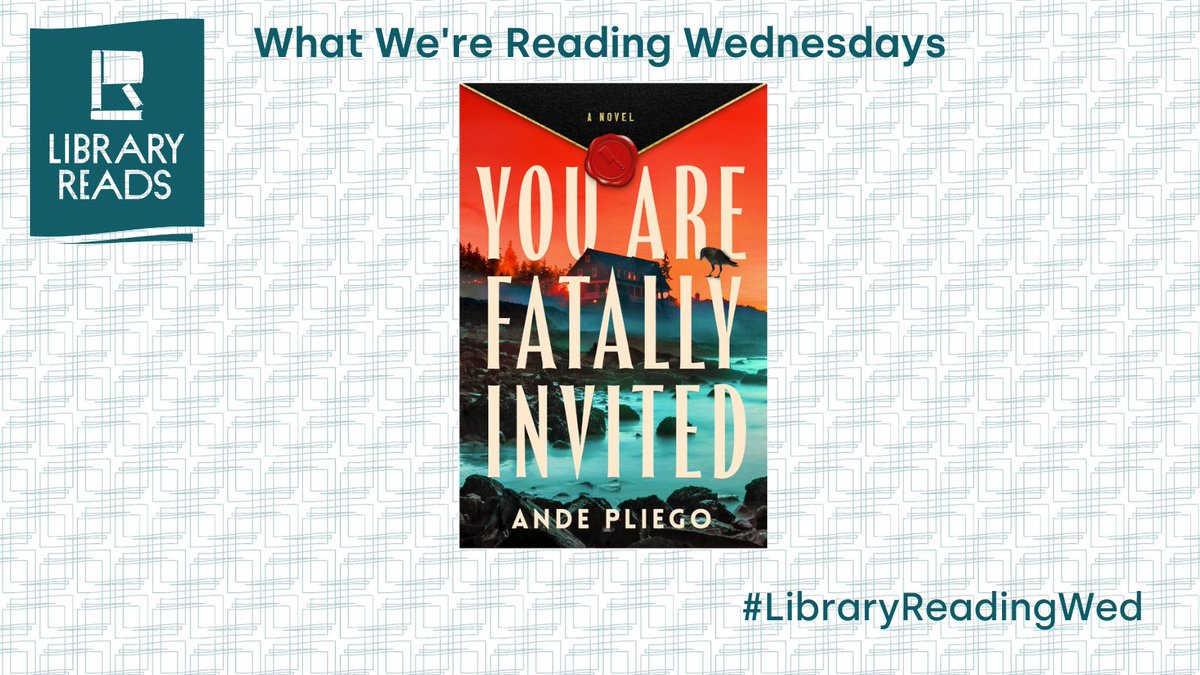 deienara's tweet photo. YOU ARE FATALLY INVITED by Ande Pliego is a thriller about a retreat in Maine filled with thriller writers playing games, navigating jump scares, and...evading murder? Thanks for the #bookmail @PRHLibrary @penguinrandom pub in Feb 2025. #LibraryReadingWed @LibraryReads99 https://t.co/hrYw44nO87