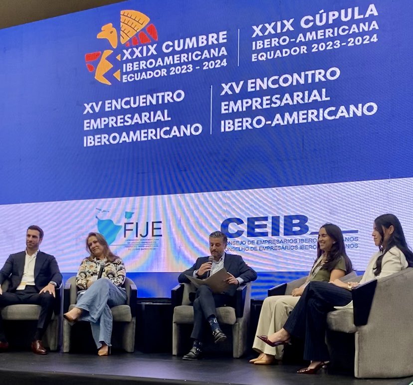 rociogüemes ن (@rocioguemes) on Twitter photo Orgullosa de #MultinacionalesExtranjeras implantadas en #Madrid participando en #XVEncuentroEmpresarialIberoamericano <a href="/grupocox/">Cox</a>, <a href="/Iberia/">Iberia</a> (IAG), <a href="/awscloud/">Amazon Web Services</a> <a href="/BancoPichincha/">Banco Pichincha</a>, <a href="/KreabEspana/">Kreab España</a>, <a href="/AgendaCAF/">CAF</a>, <a href="/PaccariEc/">Paccari Chocolate</a>, @Riskoff
<a href="/_CEIM_/">𝗖𝗘𝗜𝗠</a> <a href="/mgarridocierva/">Miguel Garrido</a> <a href="/Madrid_MIA/">Madrid Investment Attraction</a> Orgullosa de #MultinacionalesExtranjeras implantadas en #Madrid participando en #XVEncuentroEmpresarialIberoamericano <a href="/grupocox/">Cox</a>, <a href="/Iberia/">Iberia</a> (IAG), <a href="/awscloud/">Amazon Web Services</a> <a href="/BancoPichincha/">Banco Pichincha</a>, <a href="/KreabEspana/">Kreab España</a>, <a href="/AgendaCAF/">CAF</a>, <a href="/PaccariEc/">Paccari Chocolate</a>, @Riskoff
<a href="/_CEIM_/">𝗖𝗘𝗜𝗠</a> <a href="/mgarridocierva/">Miguel Garrido</a> <a href="/Madrid_MIA/">Madrid Investment Attraction</a>
