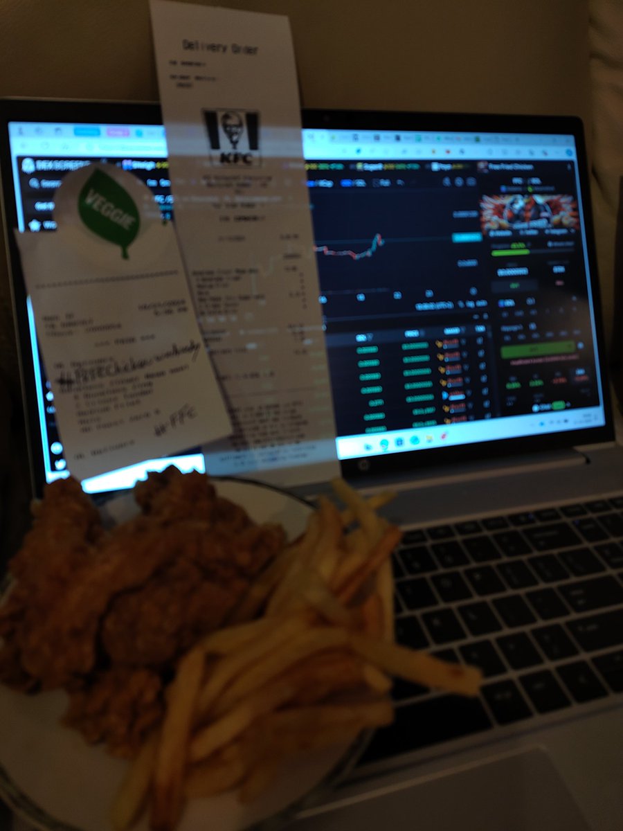 Freefriedchickn's tweet photo. 🍗🎉 FREE CHICKEN WEDNESDAY GIVEAWAY – HOW TO ENTER! 🎉🍗

This Wednesday, we’re treating the FFC Fam! If you hold $FFC, you’re eligible to join the fun and get your fried chicken meal covered! Here’s how to enter and claim your crispy reward:

Step-by-Step Guide to Participate:
1️⃣ Hold 3.4M+ $FFC in your wallet
Ensure you have at least 3.4 million $FFC to qualify for the giveaway. New to $FFC? It’s not too late to join us!

2️⃣ Buy a Fried Chicken Meal 🐔🍟
Grab your favorite fried chicken meal from any place you like on Wednesday!

3️⃣ Snap a Pic of Your Meal & Receipt 📸
Take a photo that includes:

Your fried chicken meal 🍗
The receipt showing the purchase date (Wednesday 13th November 2024)
4️⃣ Quote This Post on X

Include your meal picture & receipt in your quoted post.
Tag us @FreeFriedChicken
Tag 3 friends who need some crispy goodness in their life!
5️⃣ Add Your Solana Wallet Address
This is where we’ll send your $FFC reward, up to $15 to cover the cost of your meal!

6️⃣ Use Hashtags: #FreeChickenWednesday #FFC #StayCrispy
Make sure to use the hashtags so we can find your post!
