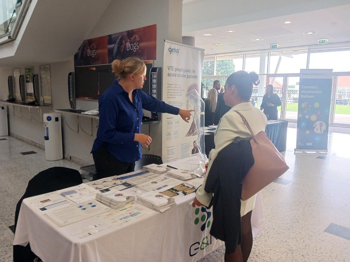 GandNMedical's tweet photo. G&amp;N attended the East of England Stroke Conference, showcasing the innovative Geko™ device to healthcare professionals focused on stroke recovery.
We loved connecting with attendees and sharing insights!
Thanks to everyone who stopped by!🌍💙
#StrokeCare #HealthcareInnovation https://t.co/oBzxMc8H9c