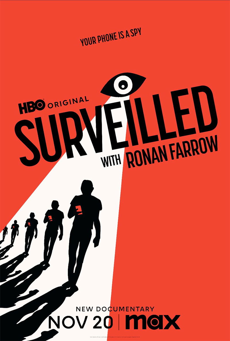 firstshowing's tweet photo. Spyware on Your Phone - Ronan Farrow's Doc Film 'Surveilled' Trailer https://t.co/28mMK733y7 via @HBO
#docs #Surveilled #RonanFarrow #spyware @streamonmax https://t.co/uyVbWF3TIs