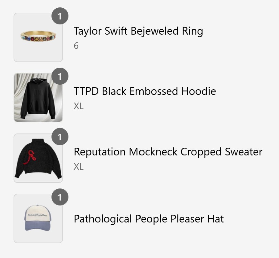 brookeneville20's tweet photo. Happy Holiday's Y'all. Bought me some gifties for myself (you expected me to say for my Swifties didn't you?) @taylornation13 https://t.co/pZ38RZTGZN