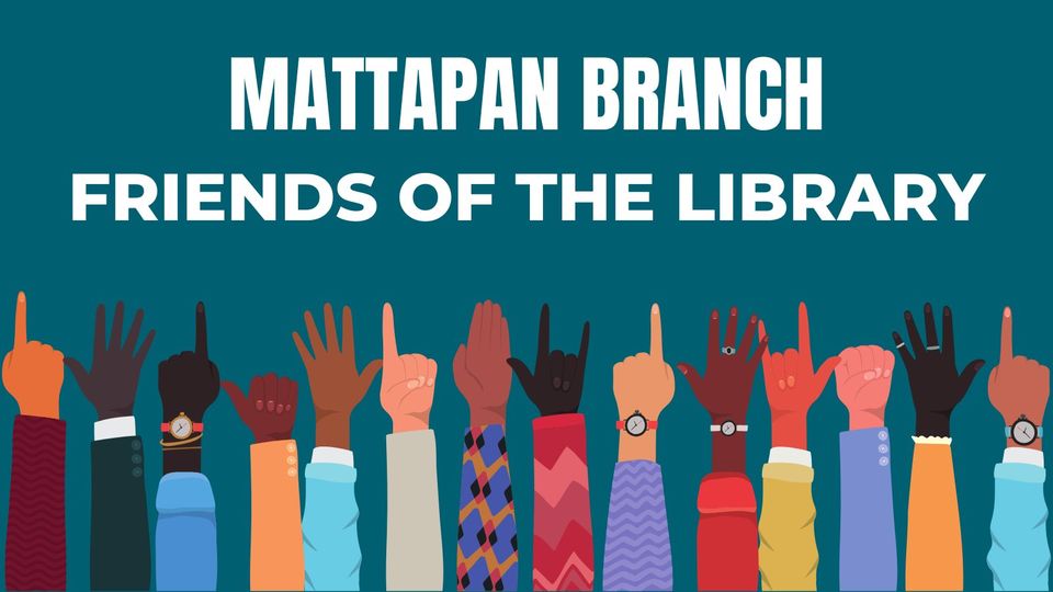 BPLMattapan (@bplmattapan) on Twitter photo TODAY 11/18 at 11am: Join <a href="/BPLMattapan/">BPLMattapan</a>'s Friends of the Library for their November meeting! The Friends support the library in its activities and programs and act as goodwill ambassadors to the greater Mattapan community! Call the branch at (617) 298-9218 for more info & to join! TODAY 11/18 at 11am: Join <a href="/BPLMattapan/">BPLMattapan</a>'s Friends of the Library for their November meeting! The Friends support the library in its activities and programs and act as goodwill ambassadors to the greater Mattapan community! Call the branch at (617) 298-9218 for more info & to join!