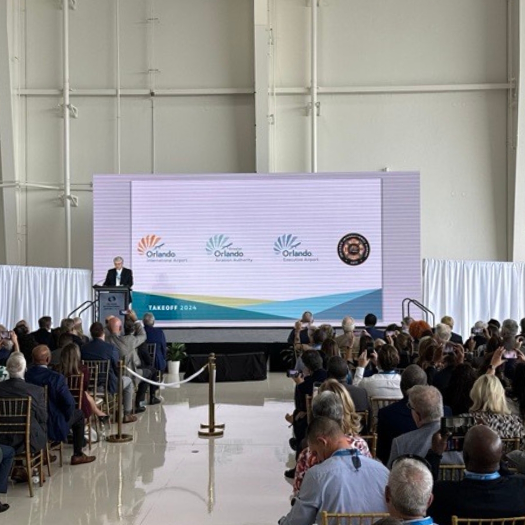 MCO's tweet photo. We’re proud to present our brand reinvention:
Orlando International Airport – Elevating the Travel Experience.
#MCOtakeoff2024 https://t.co/y8mqi88PQS