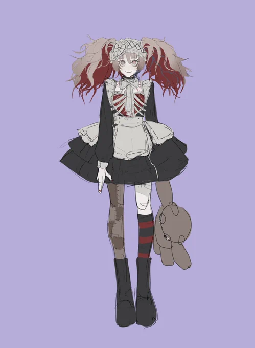 Me when I give my persona so many outfits but never actually draw it 