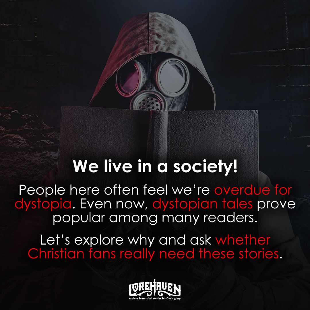 Lorehaven's tweet photo. 💥 We live in a society! People here often feel we’re overdue for dystopia. Even now, dystopian tales prove popular among many readers. Let’s explore why and ask whether Christian fans really need these stories.
#FantasticalTruth #dystopianfiction https://t.co/ejujBxRK6g