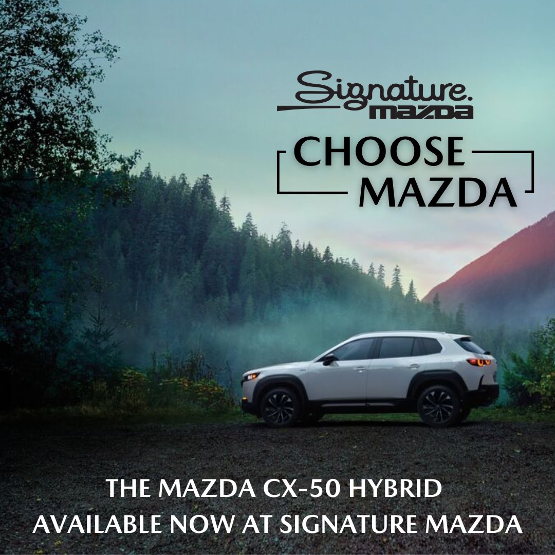 Signature Mazda tweet media