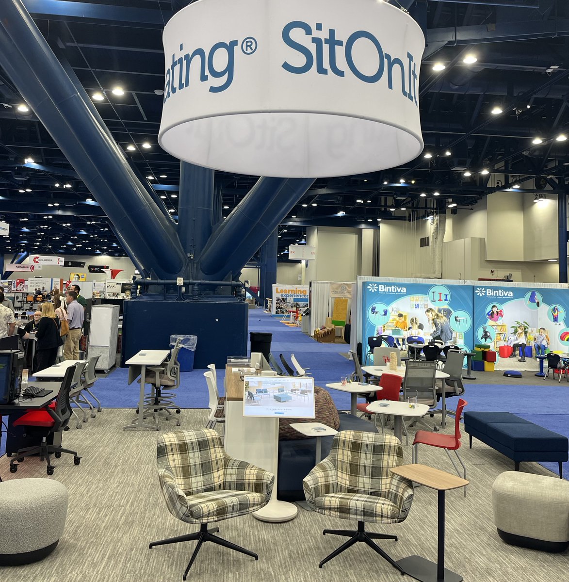 SitOnItSeating's tweet image. Day 2 of EDspaces 2024 is underway! Stop by booth 1747 to take a seat and recharge!
@edspacesevent
#EDspaces #educationsolutions #sitonitseating