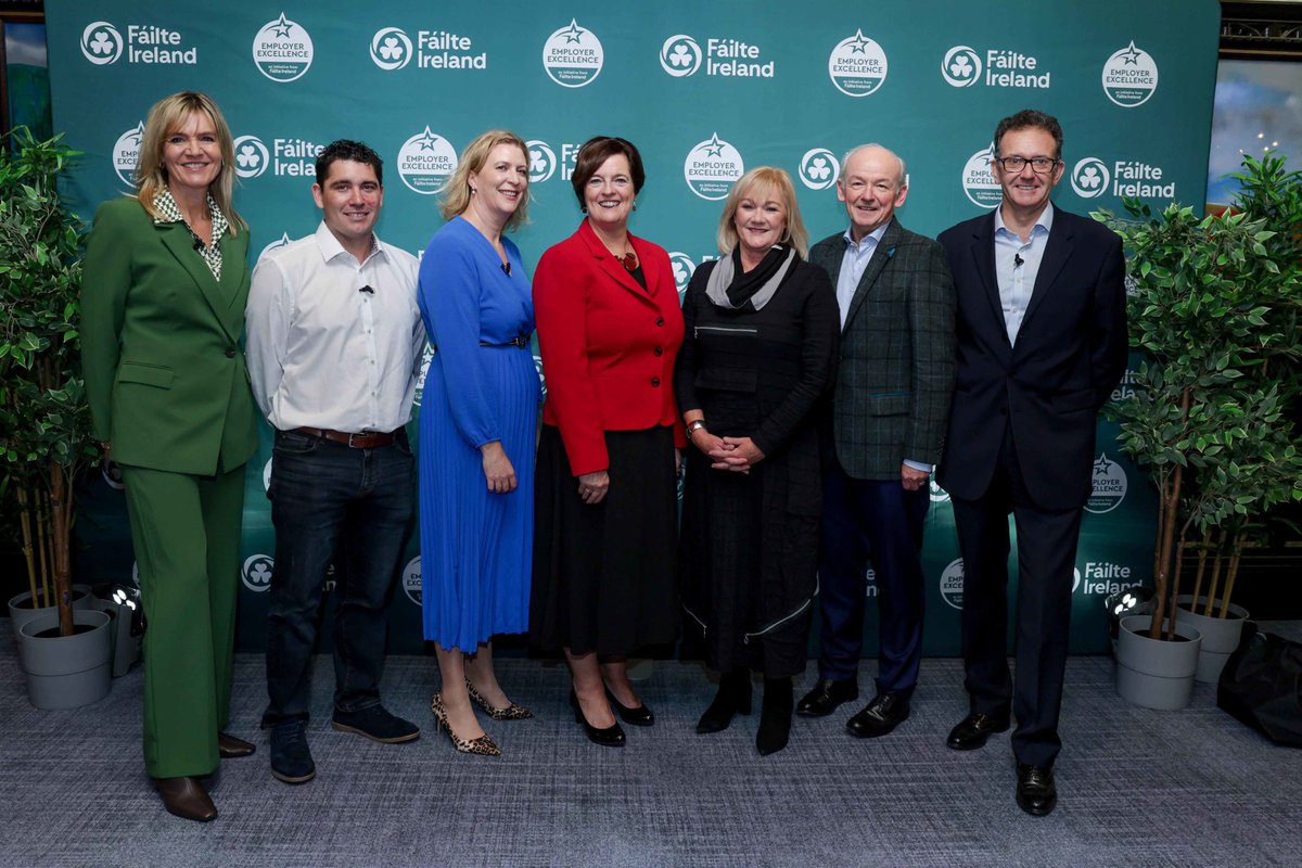Fáilte Ireland (@failte_ireland) on Twitter photo Over 100 senior tourism leaders gathered at our second annual Employer Excellence Exchange today in <a href="/ClontarfCastle/">Clontarf Castle</a> Hotel. These leaders, representing businesses in our Employer Excellence programme, gathered to share knowledge, inspire one another, and drive industry excellence. Over 100 senior tourism leaders gathered at our second annual Employer Excellence Exchange today in <a href="/ClontarfCastle/">Clontarf Castle</a> Hotel. These leaders, representing businesses in our Employer Excellence programme, gathered to share knowledge, inspire one another, and drive industry excellence.