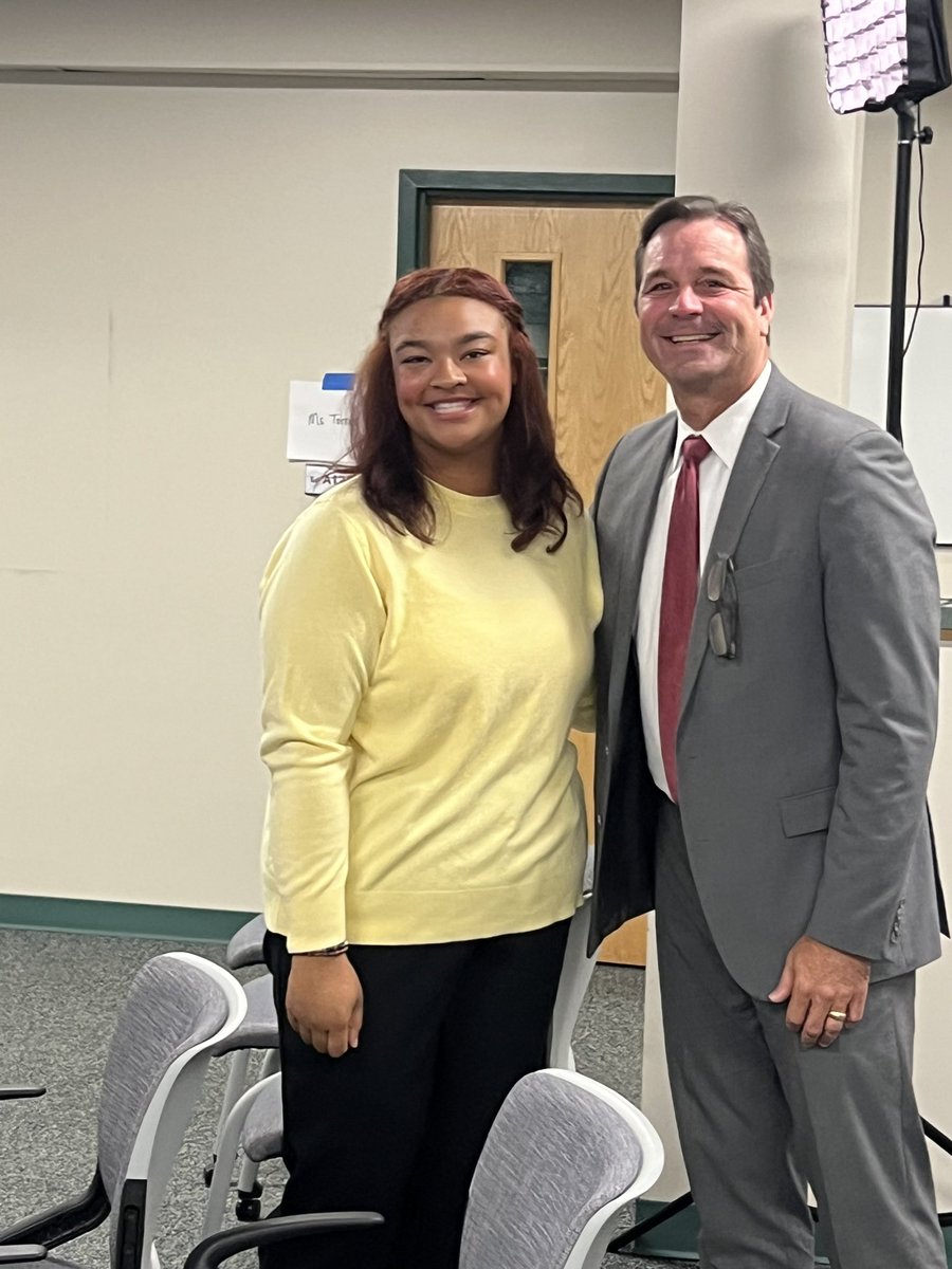 Johanna, a @NorthEdNews Early Childhood Education student, hit a home run with her speech at the North Ed Foundation press conference. The North Ed Foundation supports all students within our region.