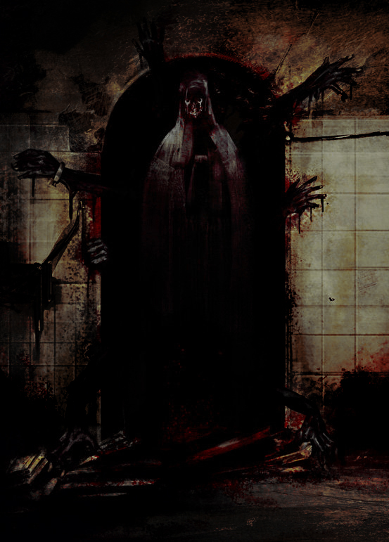 「Old spooky art!I got reminded of my horr」|+Absolum+のイラスト