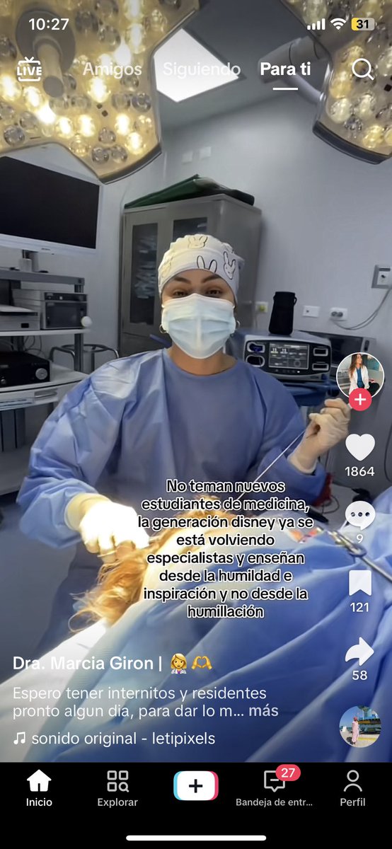 Aveces veo estos tiktoks y digo donde wey porque en mi hospital puro gilipollas que repiten que la residencia nomas se trata de tragar verga y si aguantas eso ya estas del otro lado.