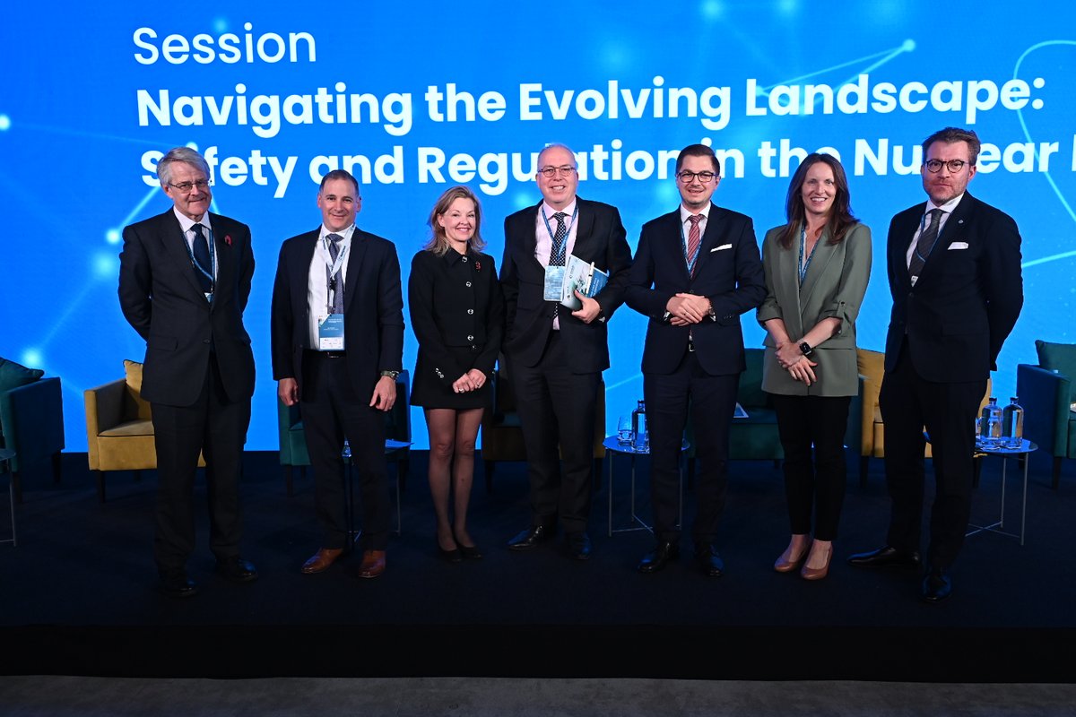 WECNuclear's tweet image. 📅 Last week, Westinghouse participated in and presented at the INLA conference in Warsaw, Poland.

Several leaders from Westinghouse addressed topics, including:
☑️ Mitigating risks and delivering a #NuclearPlant project in a new country
☑️ Contract structures for new builds
☑️