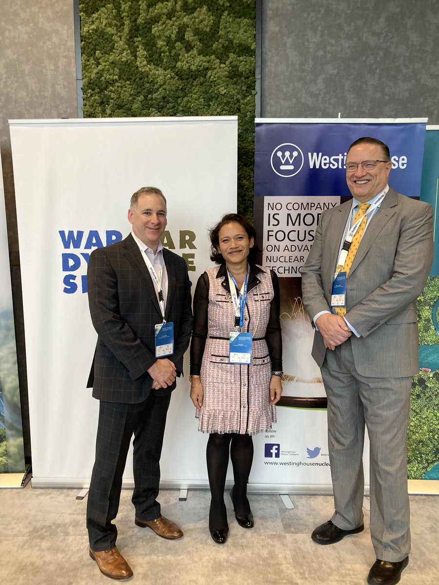 WECNuclear's tweet image. 📅 Last week, Westinghouse participated in and presented at the INLA conference in Warsaw, Poland.

Several leaders from Westinghouse addressed topics, including:
☑️ Mitigating risks and delivering a #NuclearPlant project in a new country
☑️ Contract structures for new builds
☑️