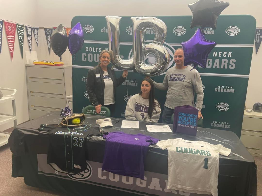 ColtsNeckSB's tweet image. Congrats Sam on officialy signing to play at the University of Bridgeport. We are proud of you.