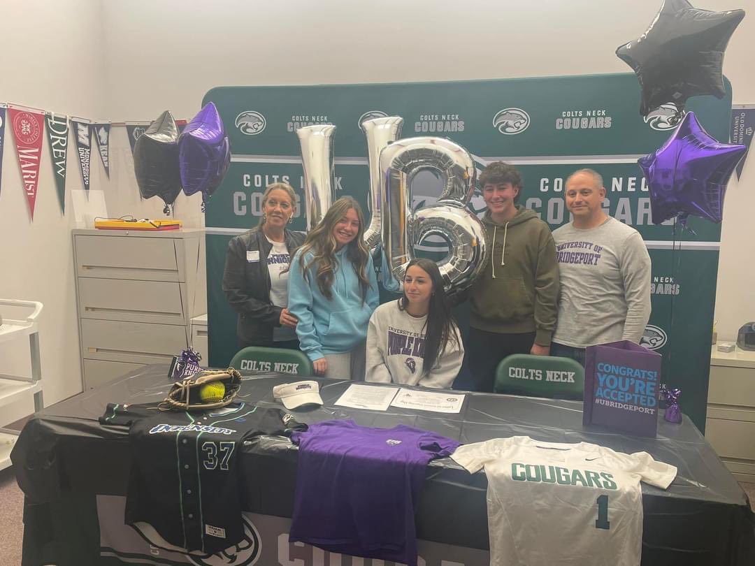 ColtsNeckSB's tweet image. Congrats Sam on officialy signing to play at the University of Bridgeport. We are proud of you.