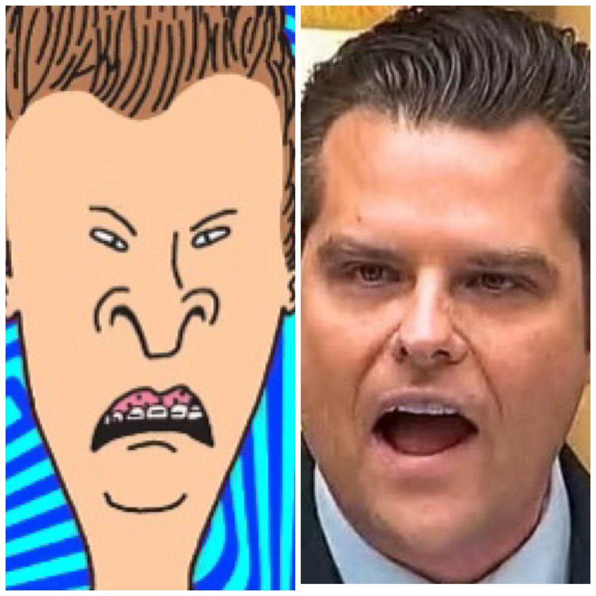 realPaulRamirez's tweet photo. Let me Introduce you to our next United States Attorney General. @mattgaetz 

Try not to loose your shit! 💩 https://t.co/G6tV5vvs35