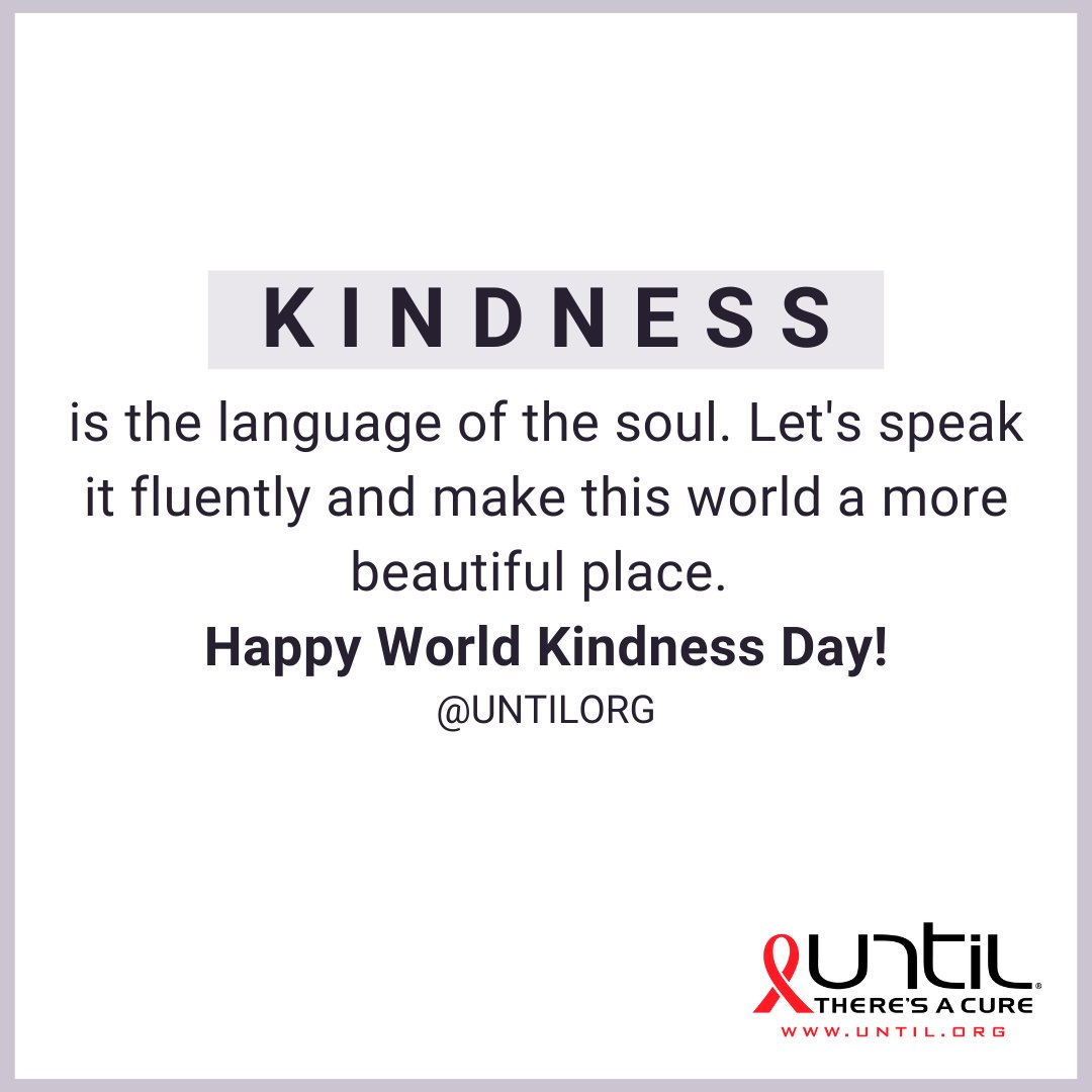 Happy #worldkindnessday 💜💜💜