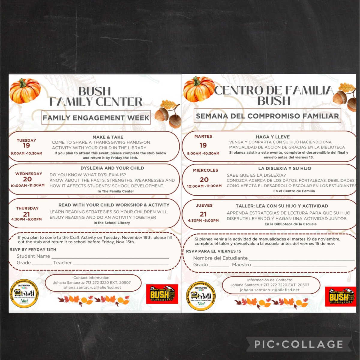 Family Engagement Week, coming soon! ⁦<a href="/Alief_Fame/">Alief FACE</a>⁩ ⁦<a href="/ajbushelem/">Bush Elementary</a>⁩