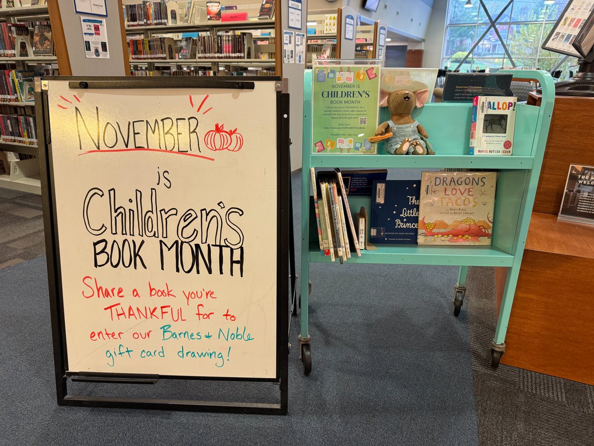 MHS_readers's tweet photo. Whether it's Children's Book Month, National Native American Heritage Month, International Games Month, or NaNoWriMo, there is SO MUCH to celebrate! The MHS Library has everything you need to learn more.

#whatwedo #mhsreads https://t.co/wdT7cY1n1r