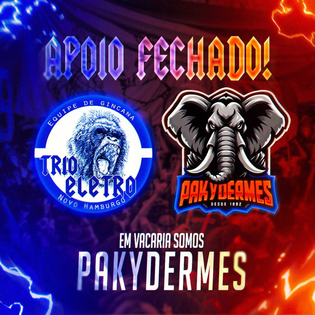 Trio_Eletro's tweet photo. APOIO FECHADO!! 🦍🤝🐘

Ciclos se encerram e outros começam!

Em vacaria o Trio Eletro e a @equipakydermes são uma só

contem conosco para fazermos história. 🐘🧡💙 https://t.co/VbPmcxGWNH