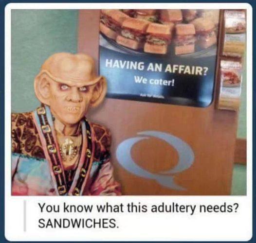 tamara_kama's tweet photo. Quarks offering catering for "affairs"... 🤣 https://t.co/DIVKuXfNgT
