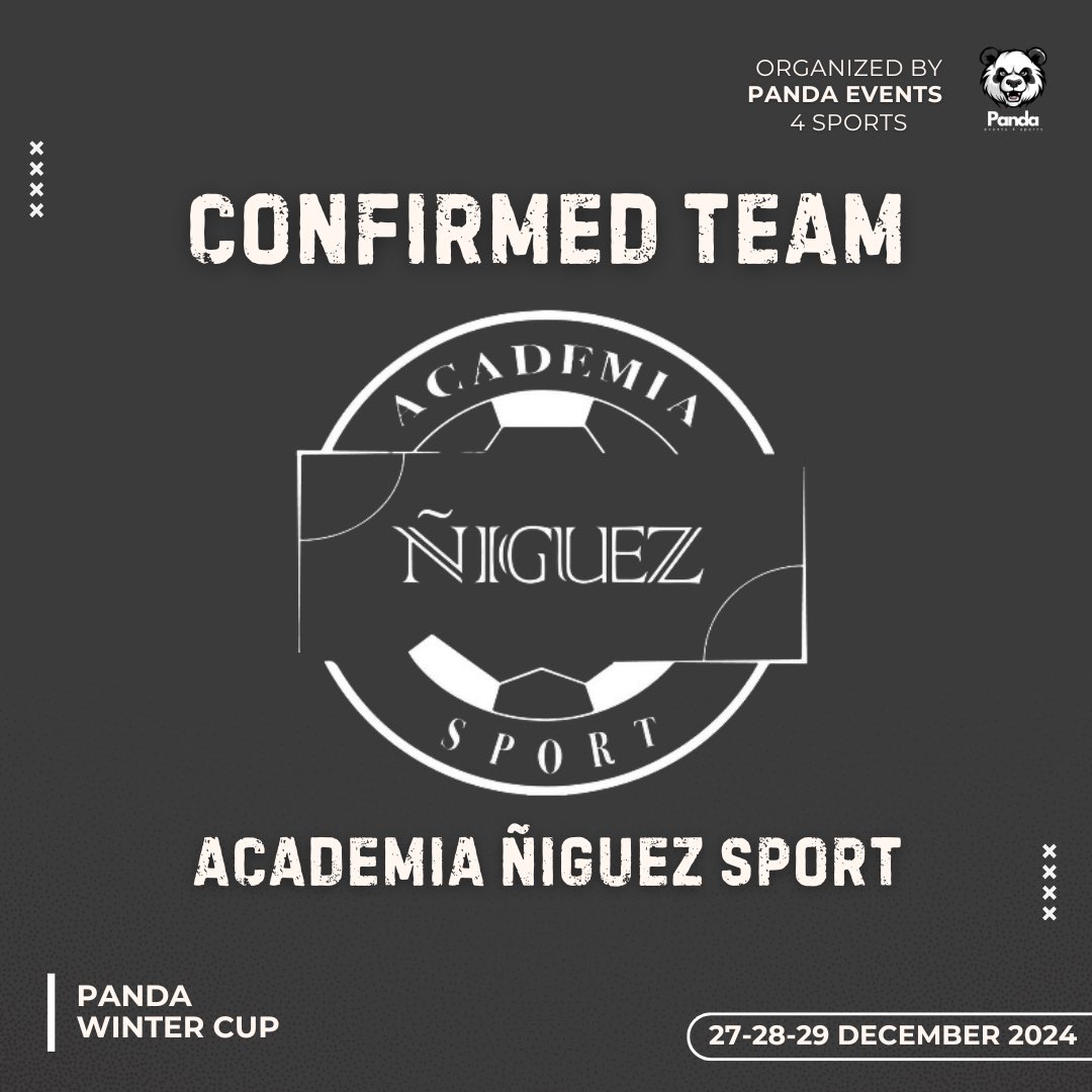 🆆🅴🅻🅲🅾🅼🅴 🟢⚫️

Academia Ñiguez Sport confirmed team in 𝐏𝐚𝐧𝐝𝐚 𝐖𝐢𝐧𝐭𝐞𝐫 𝐂𝐮𝐩.

• UNDER 10

#torneo #torneofutbol #alevin #benjamin #torneoalevin #torneobenjamin #pic #pandawintercup #alfaz #alfazdelpi #alicante #futbolbase #U10 #U12