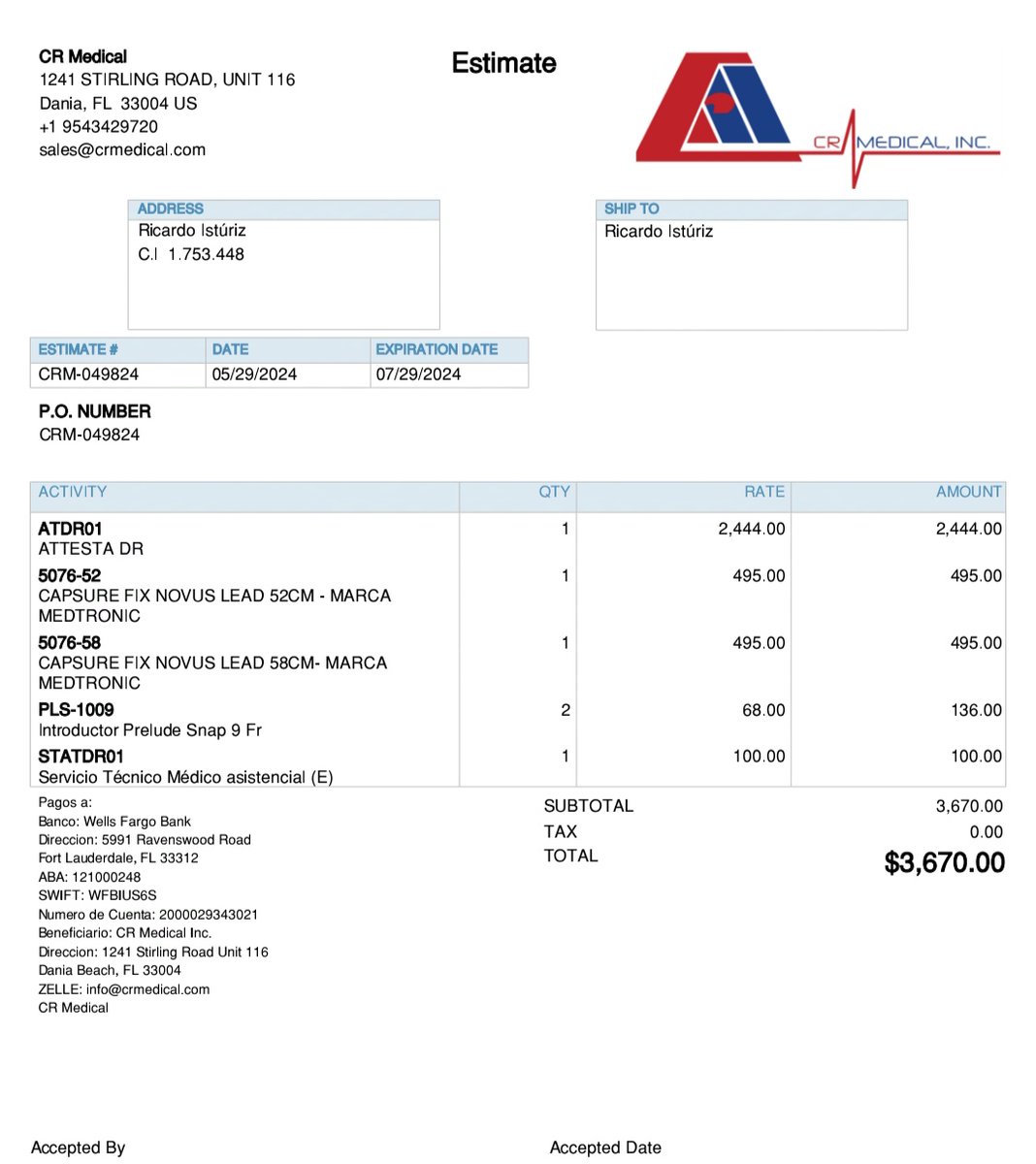 noraysturiz's tweet image. Mi padre,Ricardo Isturiz,tiene una condición en su corazoncito que requiere un marcapasos con carácter de urgencia, cuyo valor es de 3.670$, y no cuento con los recursos económicos, es por lo que acudo a ustedes por esta vía para solicitar apoyo económico.
