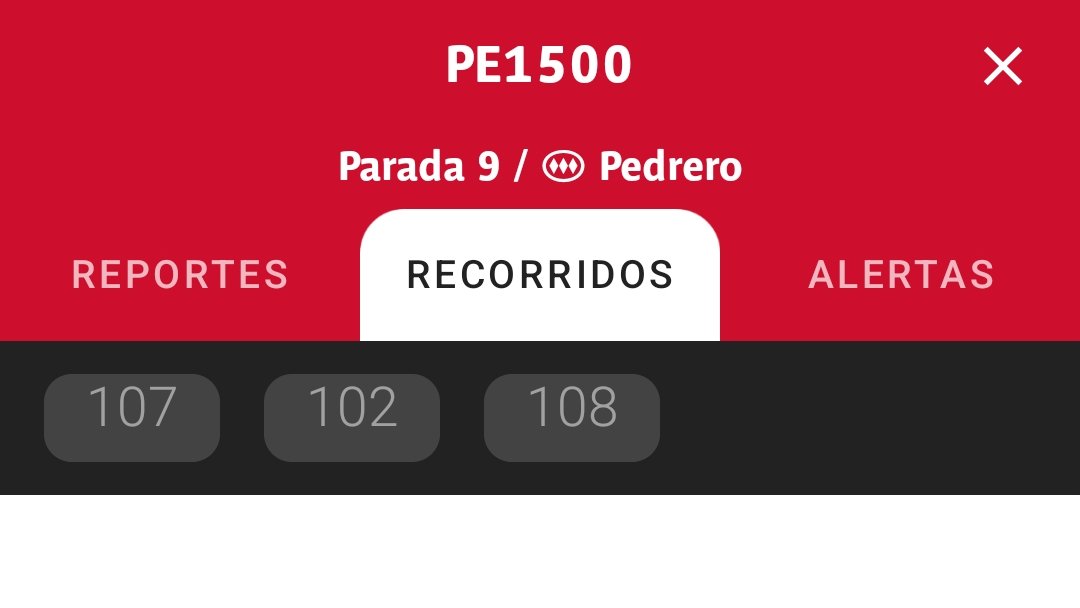 valecz_'s tweet photo. @Red_Movilidad ¡hola! Quería saber qué micro se detiene en el paradero de Exequiel Fernández con Benito Rebolledo PD32? Estoy en metro Pedrero PE1500 y desde la app red no me aparece alguna micro con esa parada https://t.co/t8xQ8nH5O1
