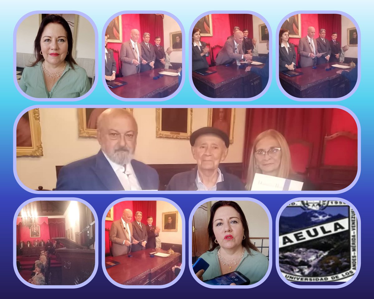 La Distinción Bicentenaria, se le otorga hoy a nuestros compañeros Ulandinos , por su trayectoria,  en pro de la sociedad venezolana y universitaria.Nuestros compañeros 
Jesús Estévez Breyda Ataque 
Juan Luis Concepción Fundación Causa Rosa Hoy son honrados con este recibimiento