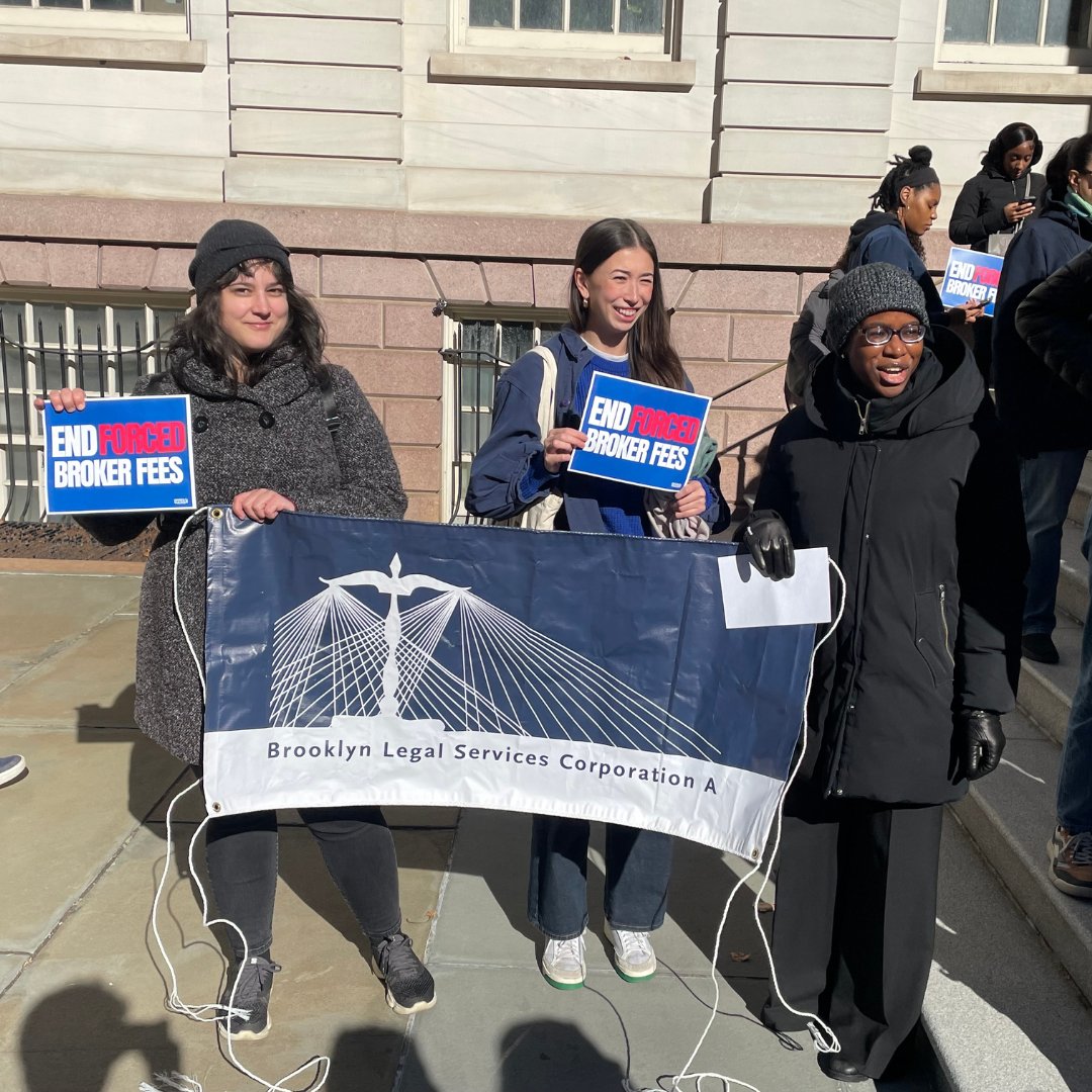 BUJ_NYC's tweet photo. The #FAREAct passed! Brooklyn A was delighted to join @CMChiOsse and the bill's many supporters at City Hall today ahead of the successful Council vote. The bill requires whoever hires the broker to pay the fee and will help countless New Yorkers on the apartment hunt. https://t.co/CGRUyiRMyn